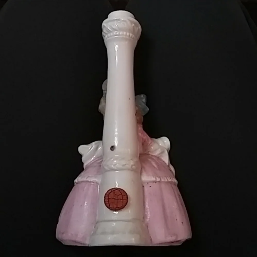 Vintage Figural Girl Flower Vase | EUC | Germany
